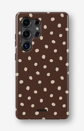 Samsung Galaxy S23 Ultra Tough Case – Choco Dots - View 1