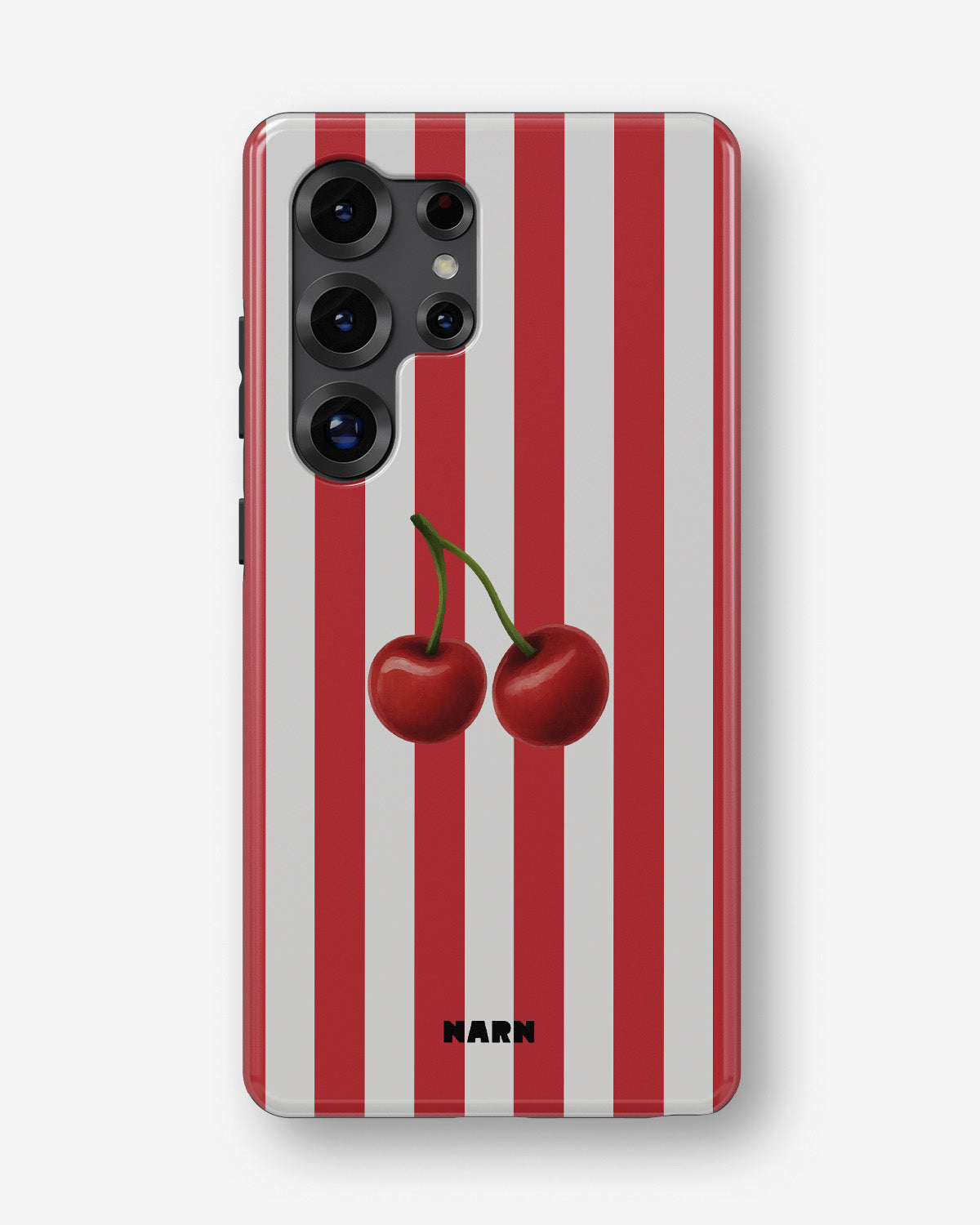 Samsung Galaxy S23 Ultra Tough Case – Cherry Stripes - View 1