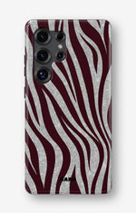 Samsung Galaxy S23 Ultra Tough Case – Velvet Zebra - View 1
