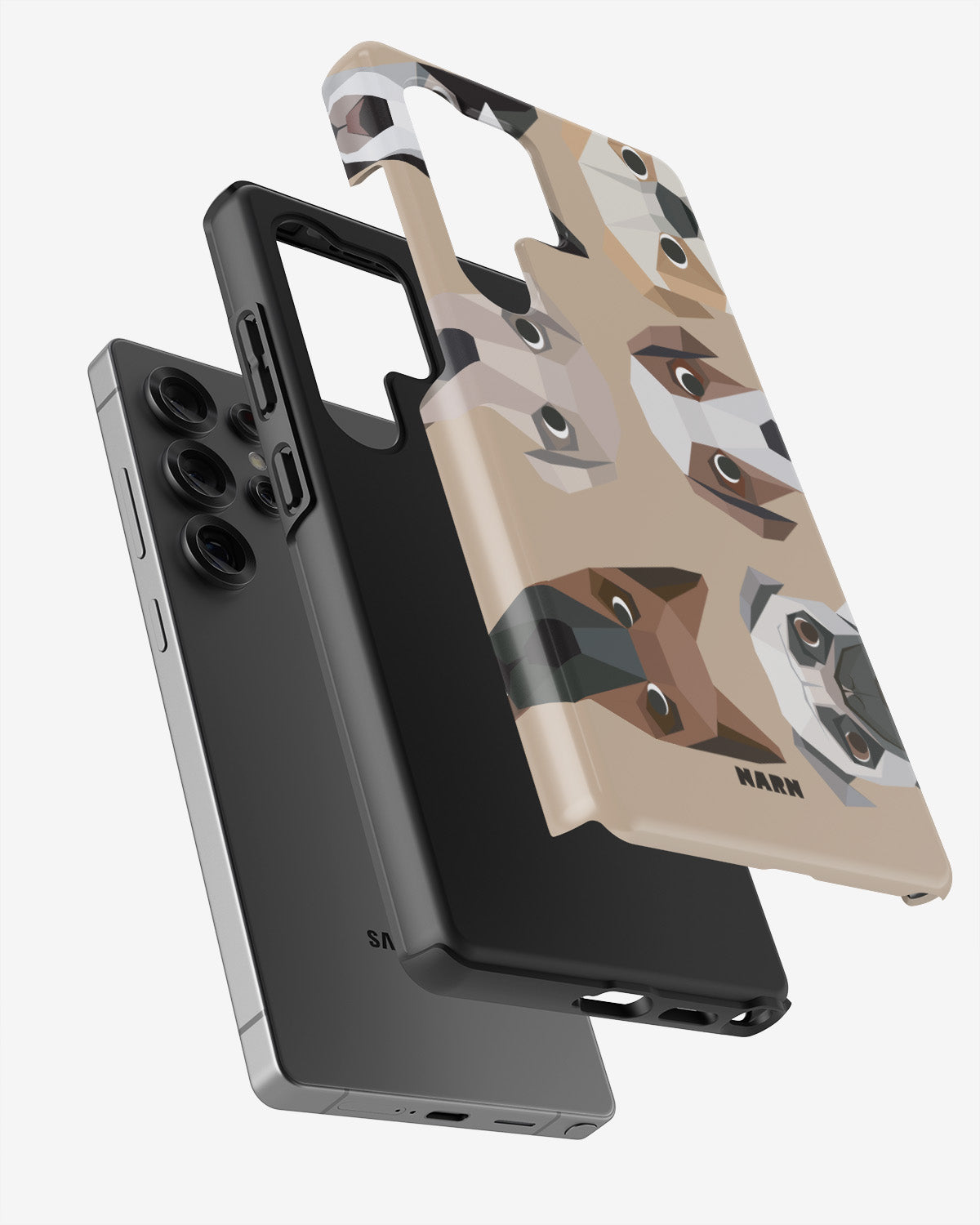 Samsung Galaxy S23 Ultra Tough Case – Cute Dogs - View 2