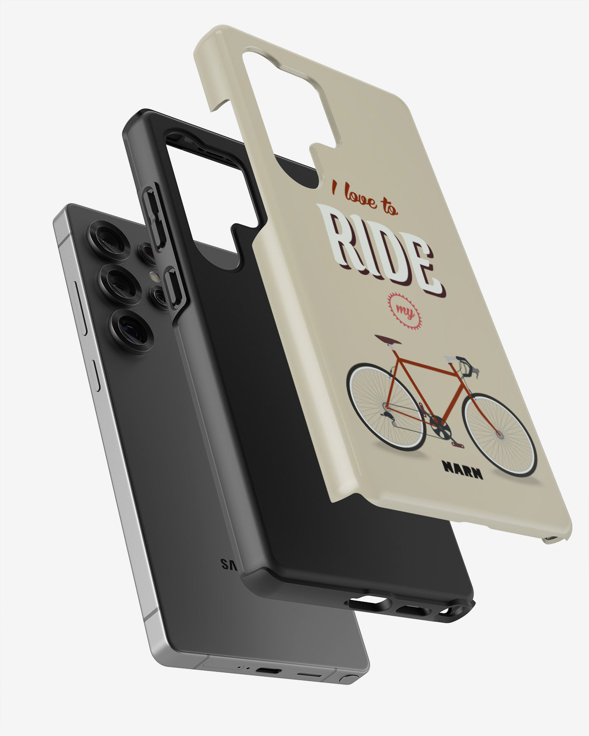Samsung Galaxy S23 Ultra Tough Case – Ride My Bicycle - View 2