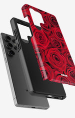 Samsung Galaxy S23 Ultra Tough Case – Red Roses - View 2