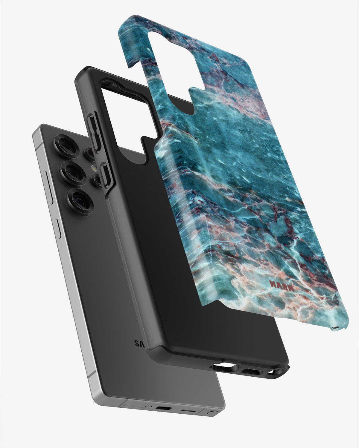 Samsung Galaxy S23 Ultra Tough Case – Icy Marble - View 2