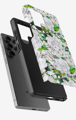 Samsung Galaxy S23 Ultra Tough Case – White Bloom - View 2
