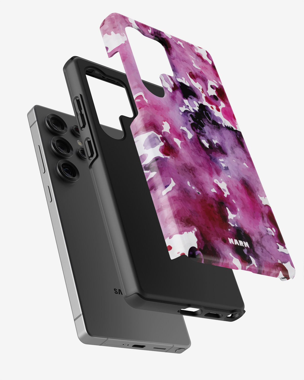 Samsung Galaxy S23 Ultra Tough Case – Floral Splash - View 2