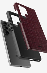 Samsung Galaxy S23 Ultra Tough Case – Rouge Croc - View 2