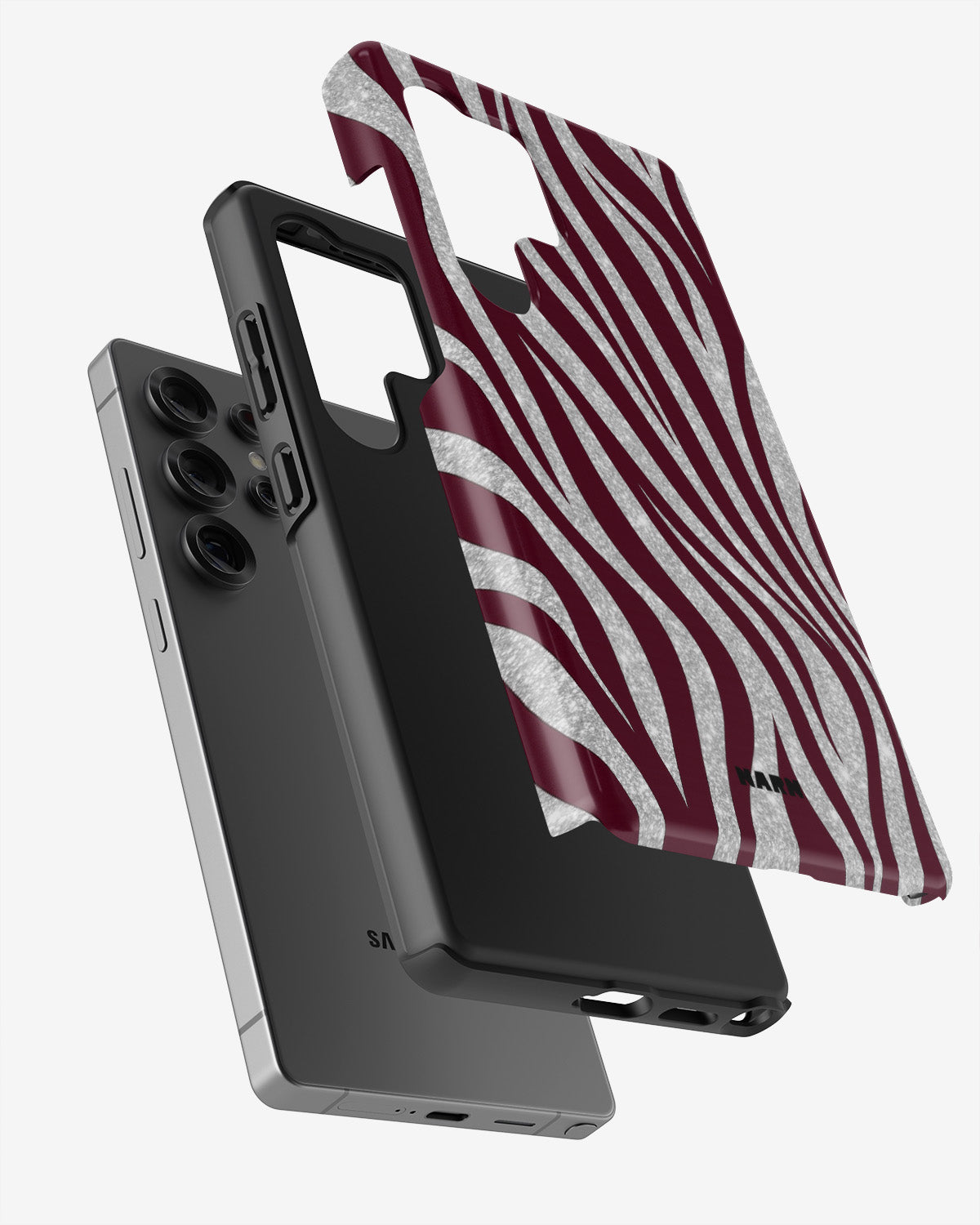 Samsung Galaxy S23 Ultra Tough Case – Velvet Zebra - View 2