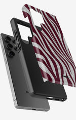 Samsung Galaxy S23 Ultra Tough Case – Velvet Zebra - View 2