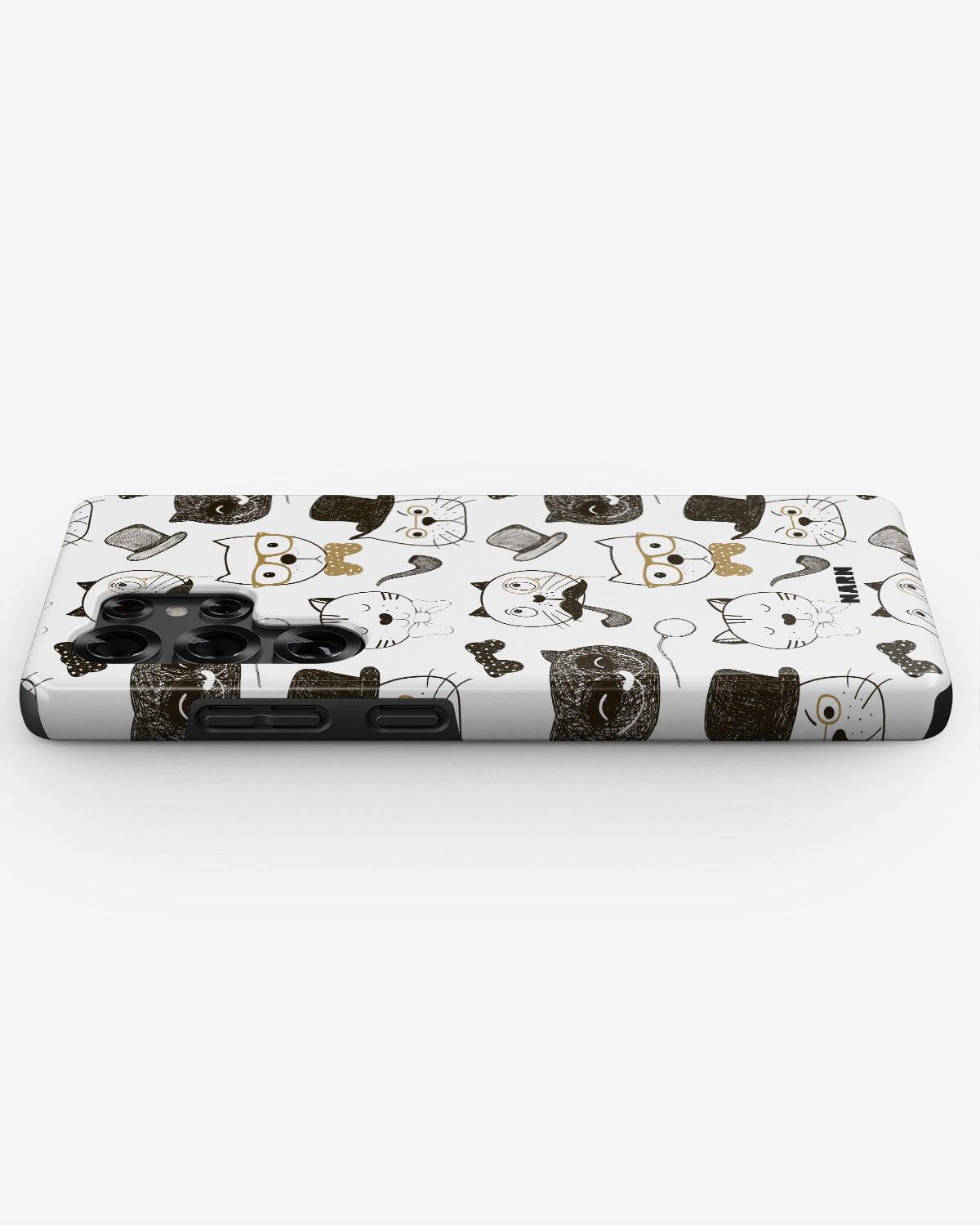 Samsung Galaxy S23 Ultra Tough Case – Cartoon Cats - View 3