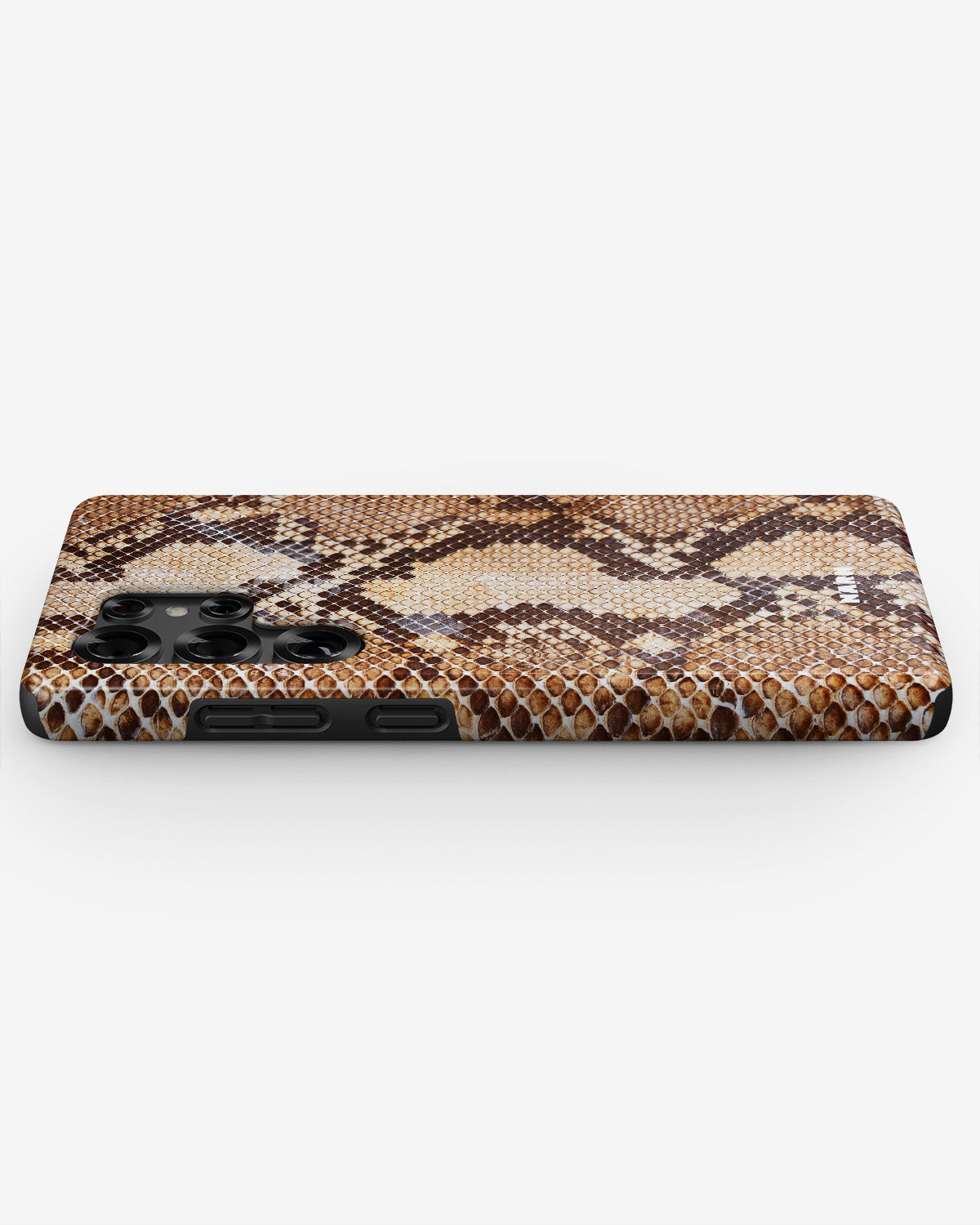 Samsung Galaxy S23 Ultra Tough Case – Brown Snakeskin - View 3