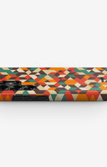 Samsung Galaxy S23 Ultra Tough Case – Retro Geometric - View 3