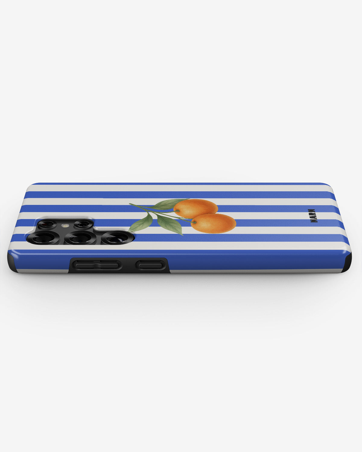 Samsung Galaxy S23 Ultra Tough Case – Orange Stripes - View 3