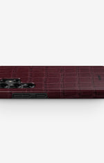 Samsung Galaxy S23 Ultra Tough Case – Rouge Croc - View 3
