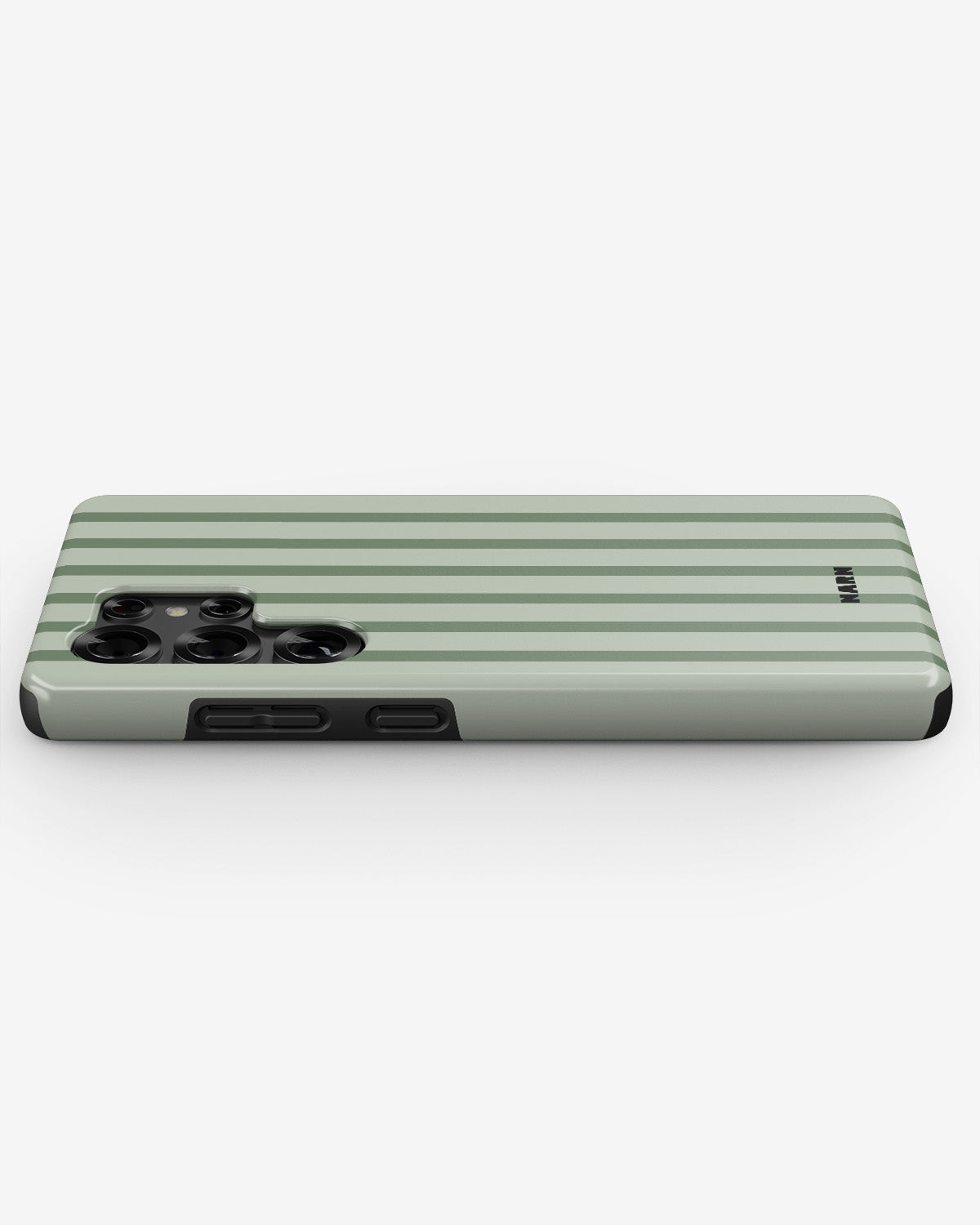 Samsung Galaxy S23 Ultra Tough Case – Sage Stripes - View 3