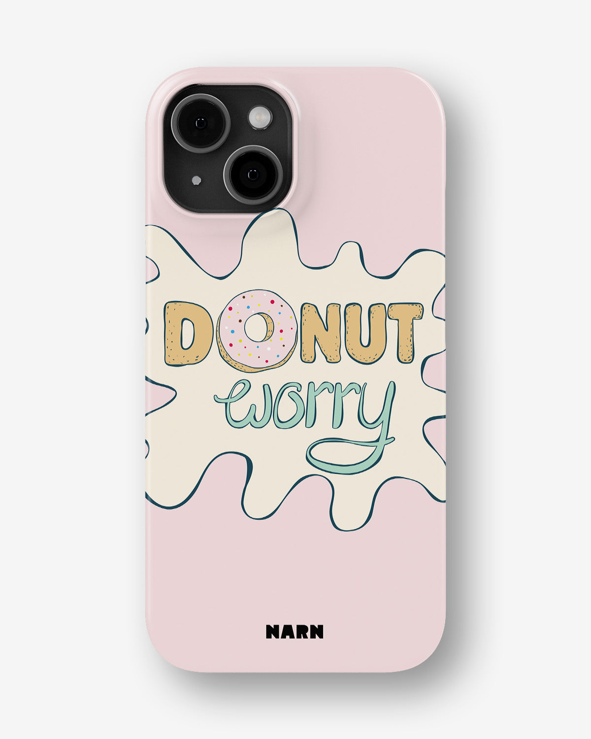 iPhone 15 Slim Case - Donut Worry - View 1