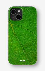 iPhone 15 Slim Case - Green Leafy - View 1