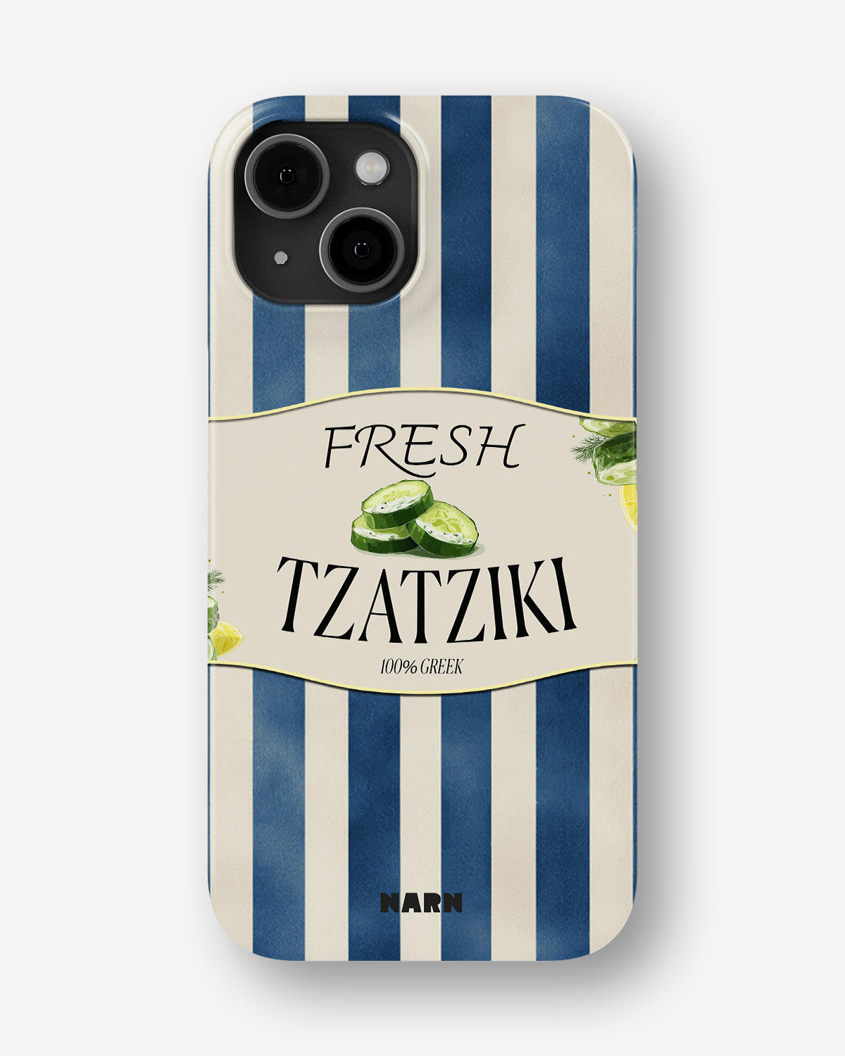 iPhone 15 Slim Case - Greek Blues - View 1