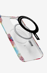 iPhone 15 Slim Case - Flowered Skulls - View 2