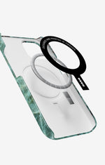 iPhone 15 Slim Case - Green Marble - View 2