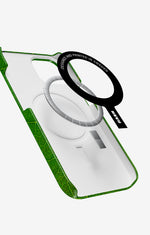 iPhone 15 Slim Case - Green Leafy - View 2