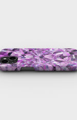 iPhone 15 Slim Case - Lavender Crystals - View 3