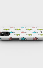 iPhone 15 Slim Case - Lightning Bolts - View 3