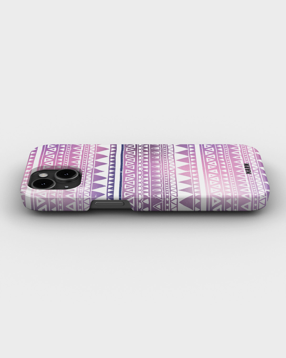 iPhone 15 Slim Case - Purple Aztec - View 3