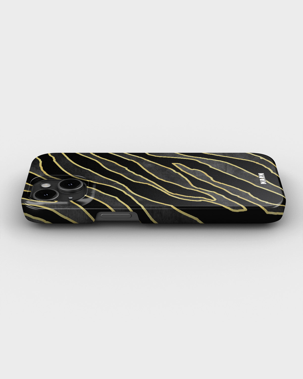 iPhone 15 Slim Case - Golden Zebra - View 3