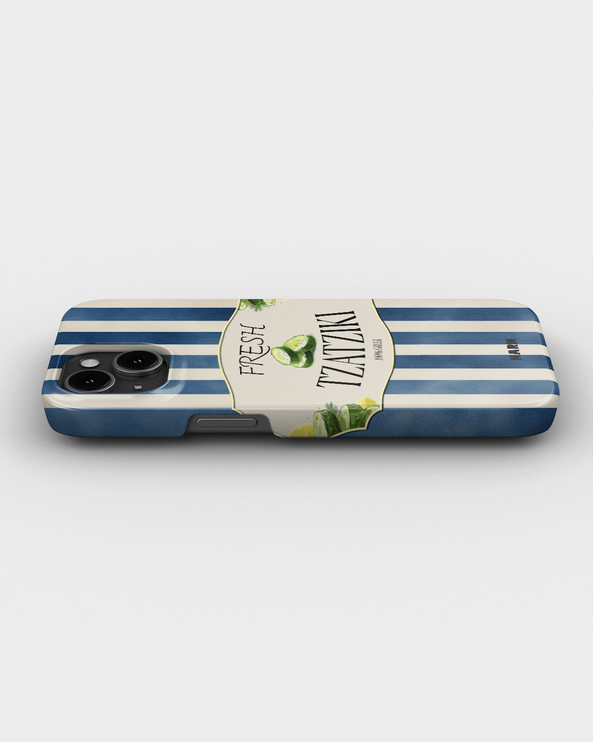 iPhone 15 Slim Case - Greek Blues - View 3