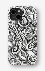 iPhone 14 Slim Case - Japanese Pattern - View 1