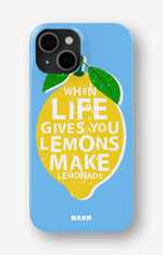 iPhone 14 Slim Case - Lemon Quote - View 1
