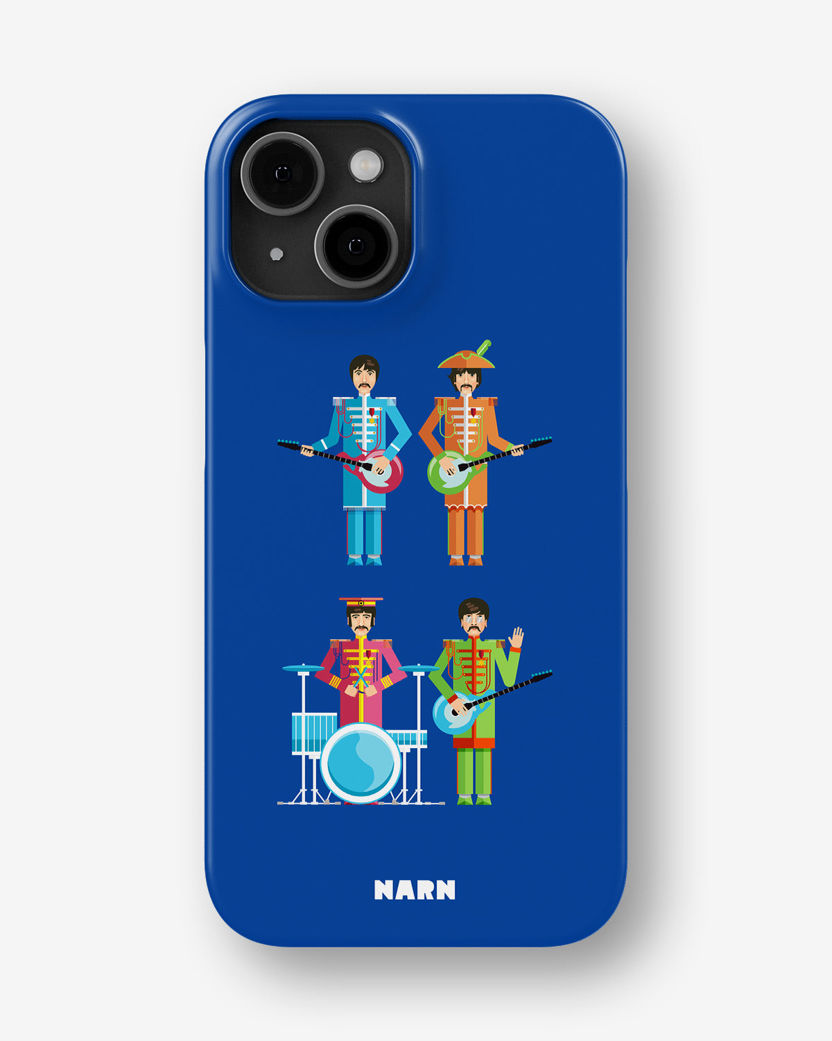 iPhone 14 Slim Case - Beatles Blue - View 1