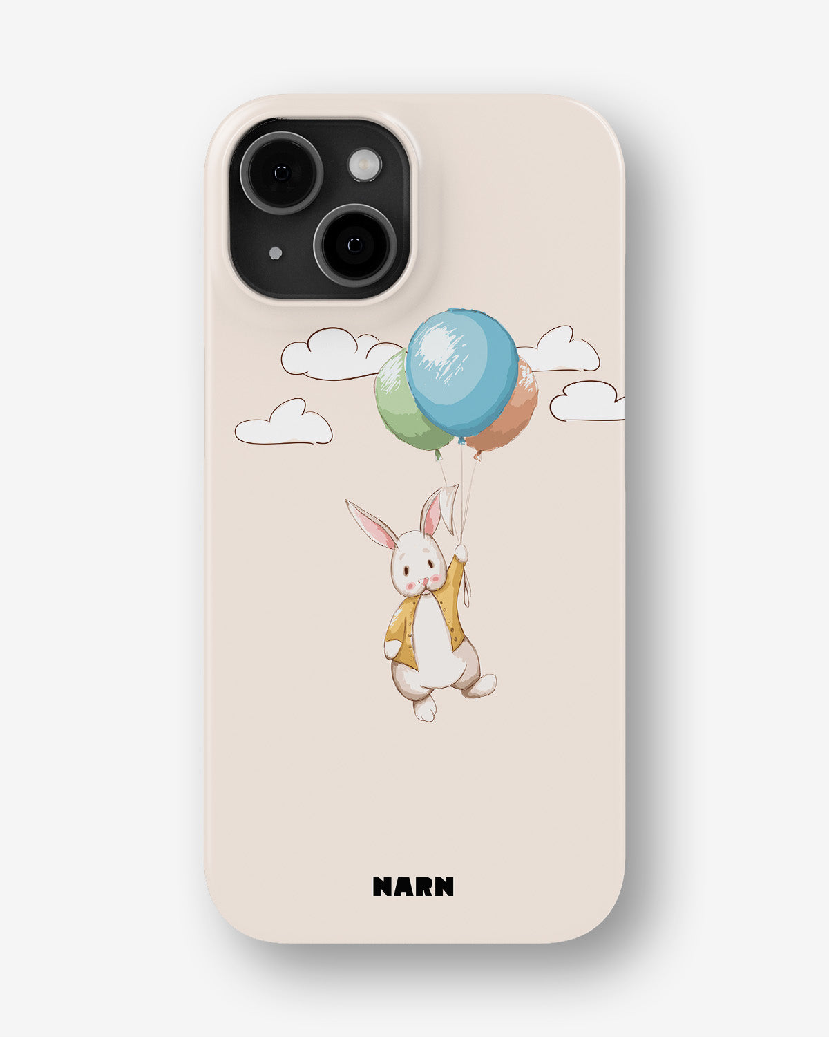 iPhone 14 Slim Case - Flying Rabbit - View 1