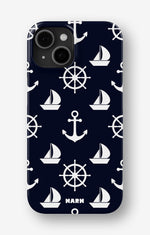 iPhone 14 Slim Case - Deep Blue Voyage - View 1