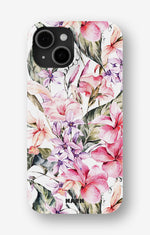 iPhone 14 Slim Case - Watercolor Flowers - View 1