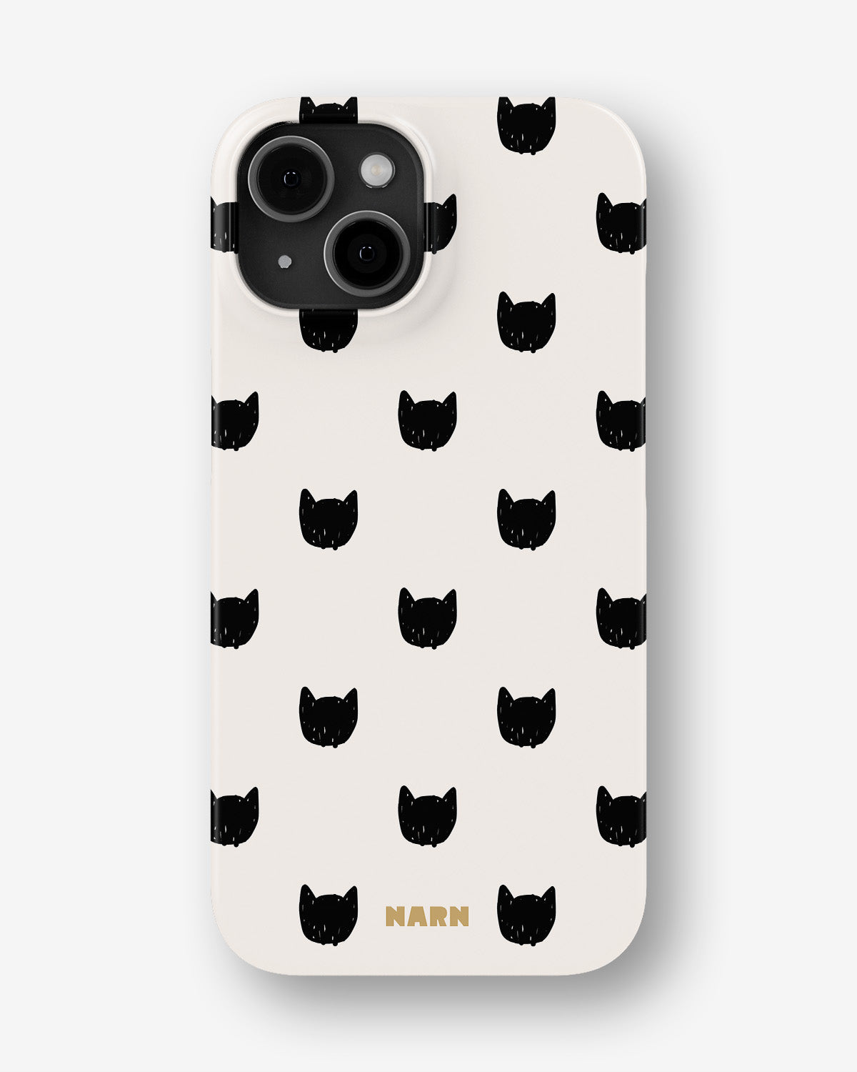 iPhone 14 Slim Case - Kitty Dots - View 1