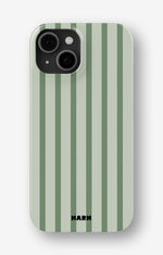 iPhone 14 Slim Case - Sage Stripes - View 1