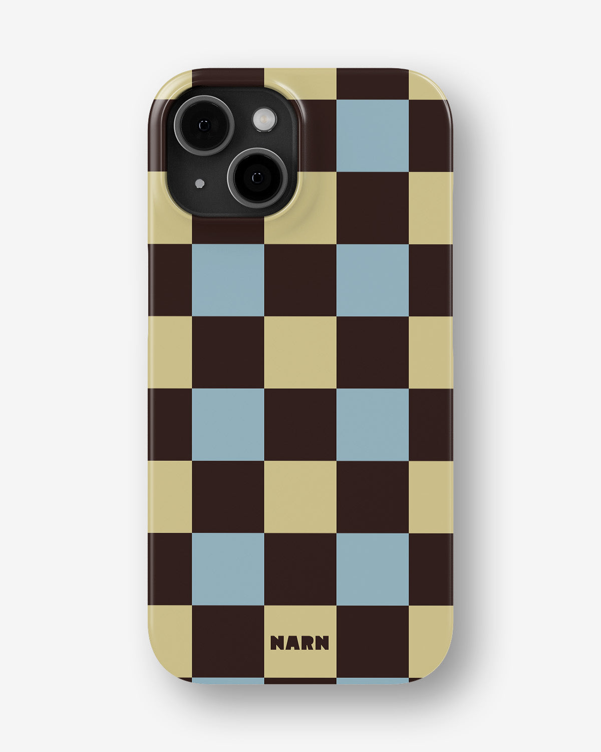 iPhone 14 Slim Case - Butter Check - View 1