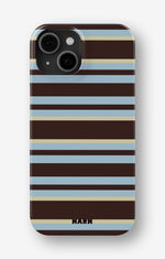 iPhone 14 Slim Case - Latte Lines - View 1