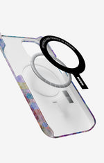 iPhone 14 Slim Case - Purple Hearts - View 2