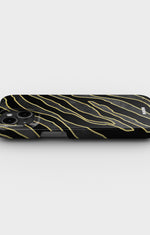 iPhone 14 Slim Case - Golden Zebra - View 3