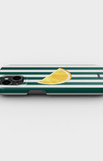 iPhone 14 Slim Case - Lemon Stripes - View 3