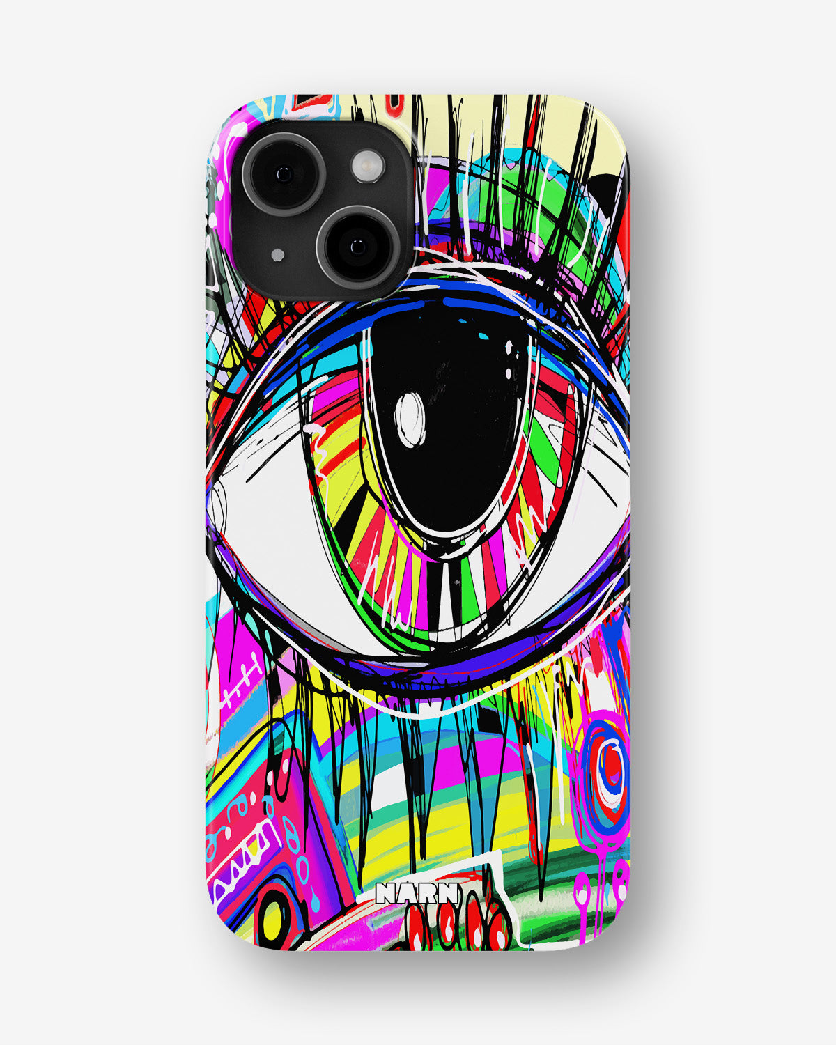 iPhone 13 Slim Case - Abstract Eye - View 1