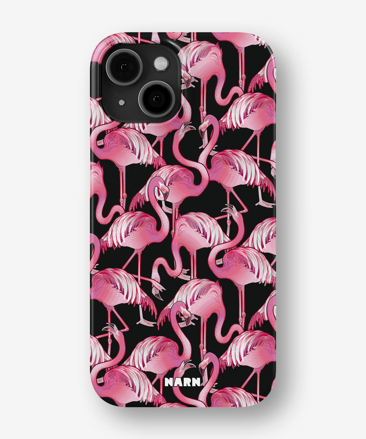 iPhone 13 Slim Case - Flamingos - View 1