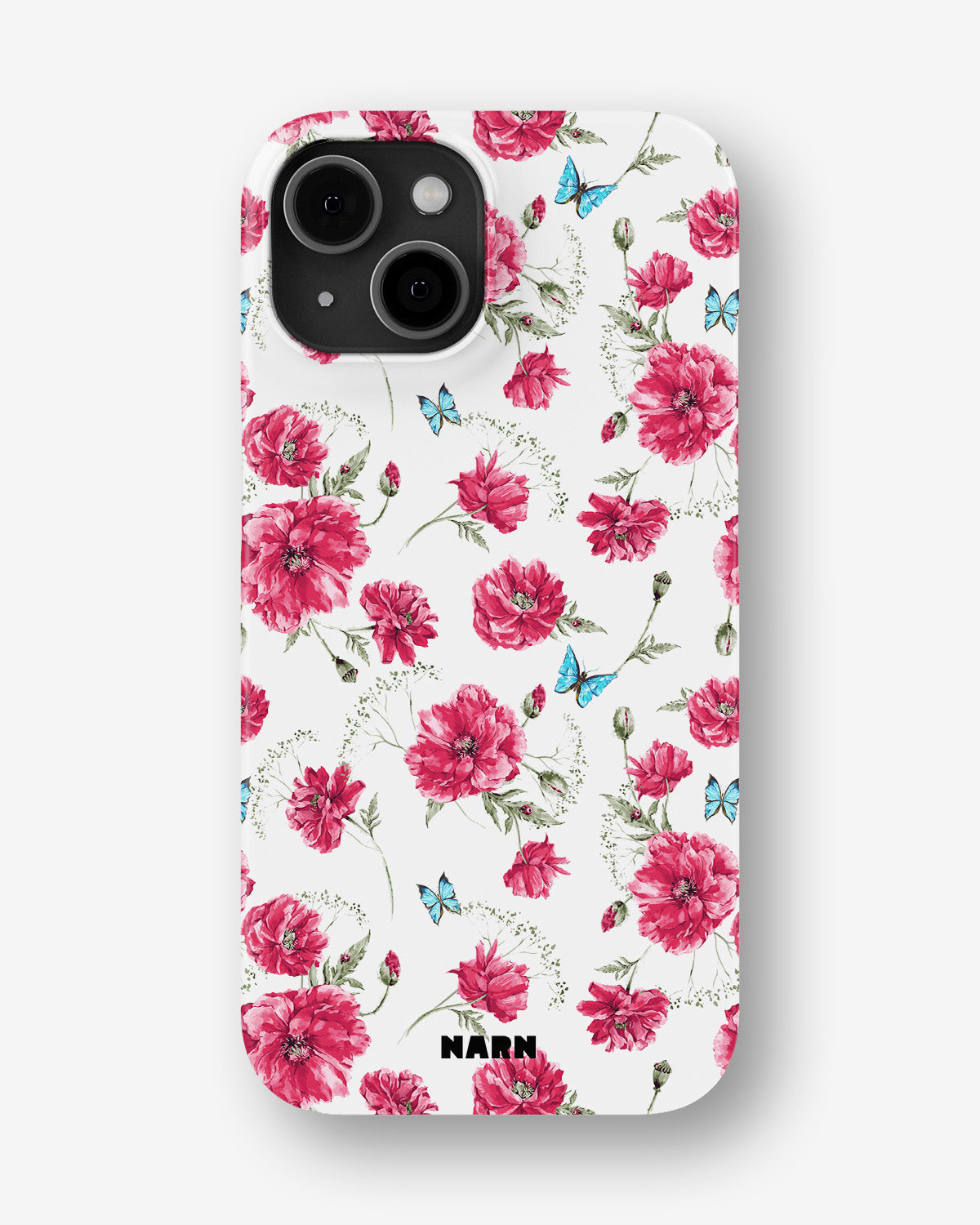 iPhone 13 Slim Case - Poppies in Bloom - View 1