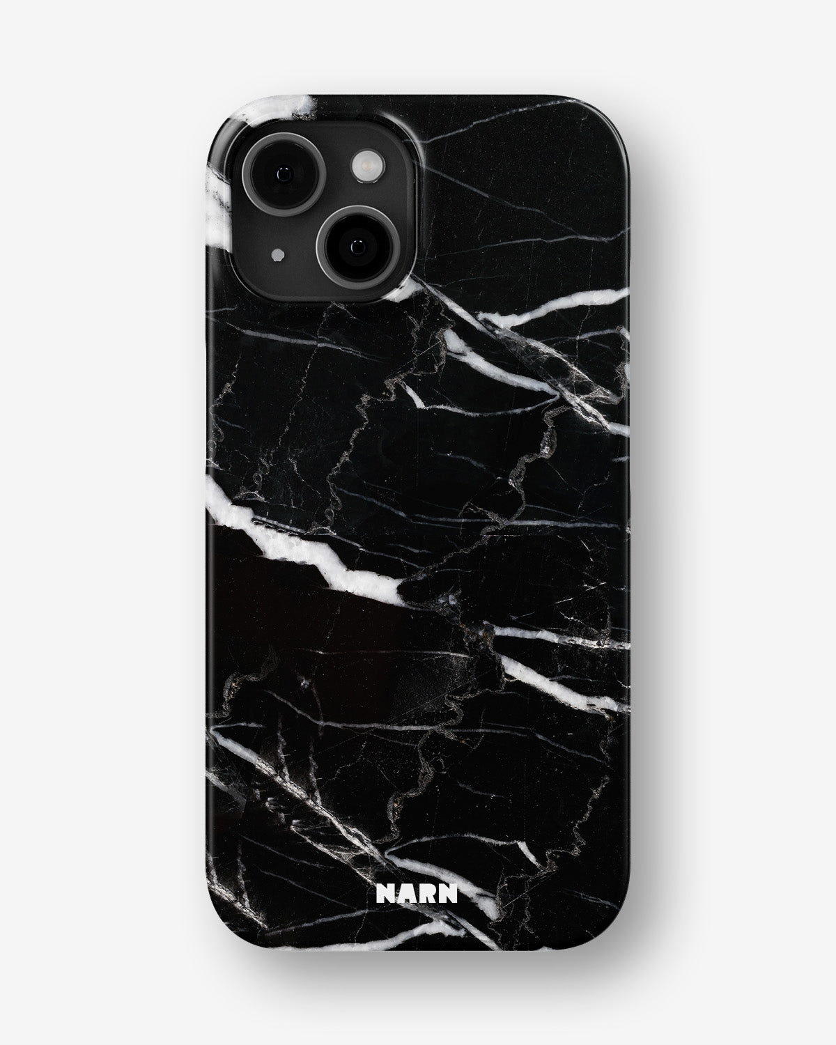 iPhone 13 Slim Case - Black Marble - View 1
