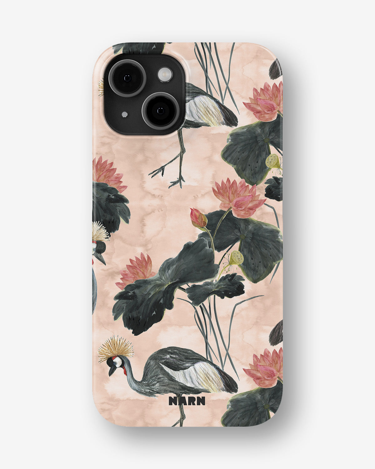 iPhone 13 Slim Case - Crowned Bird - View 1