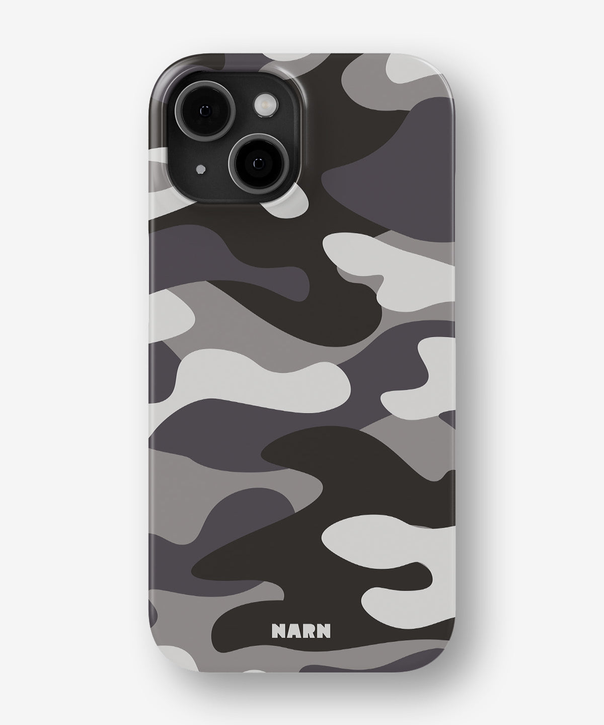 iPhone 13 Slim Case - Grey Camo - View 1