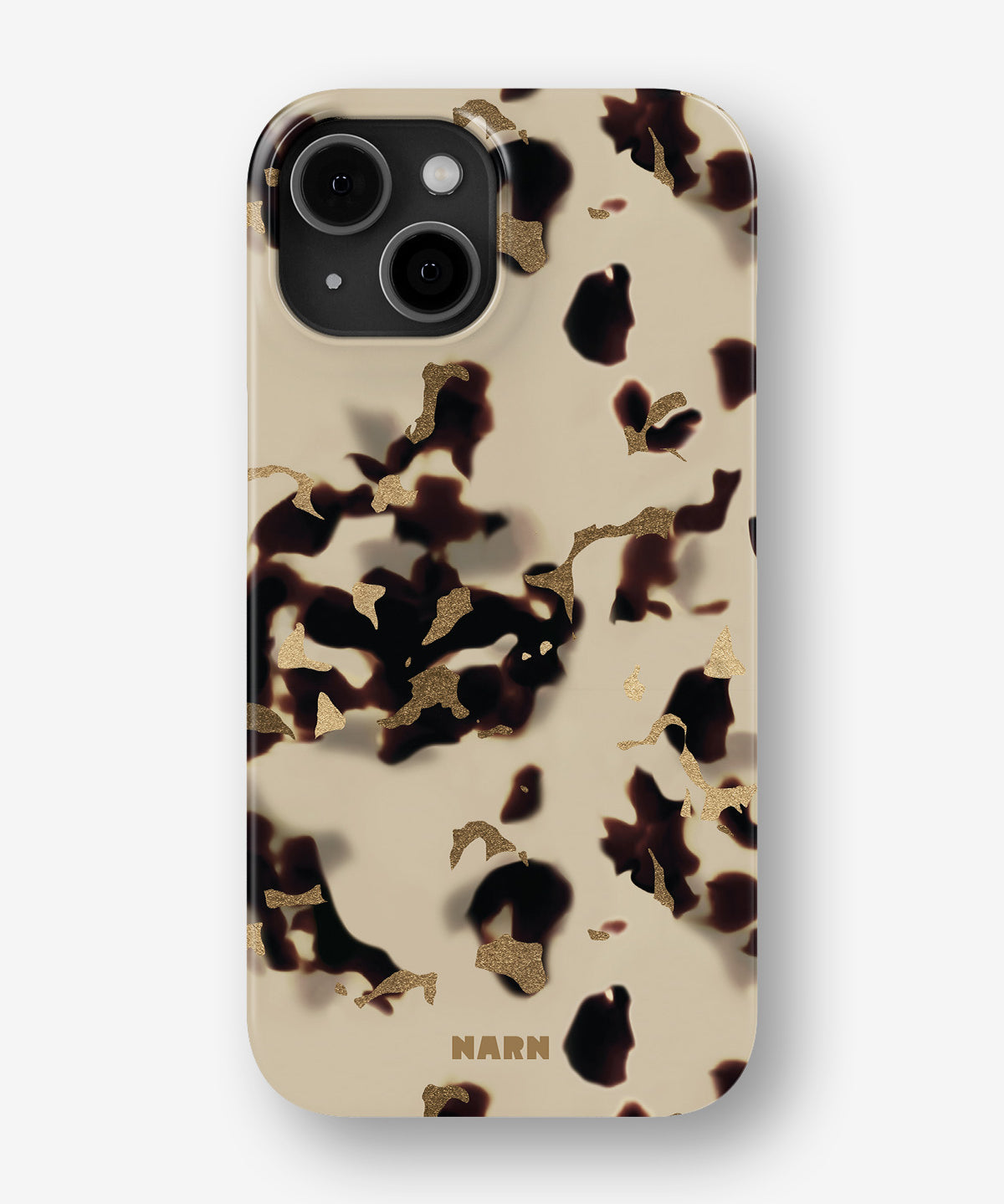 iPhone 13 Slim Case - Golden Tortoise - View 1