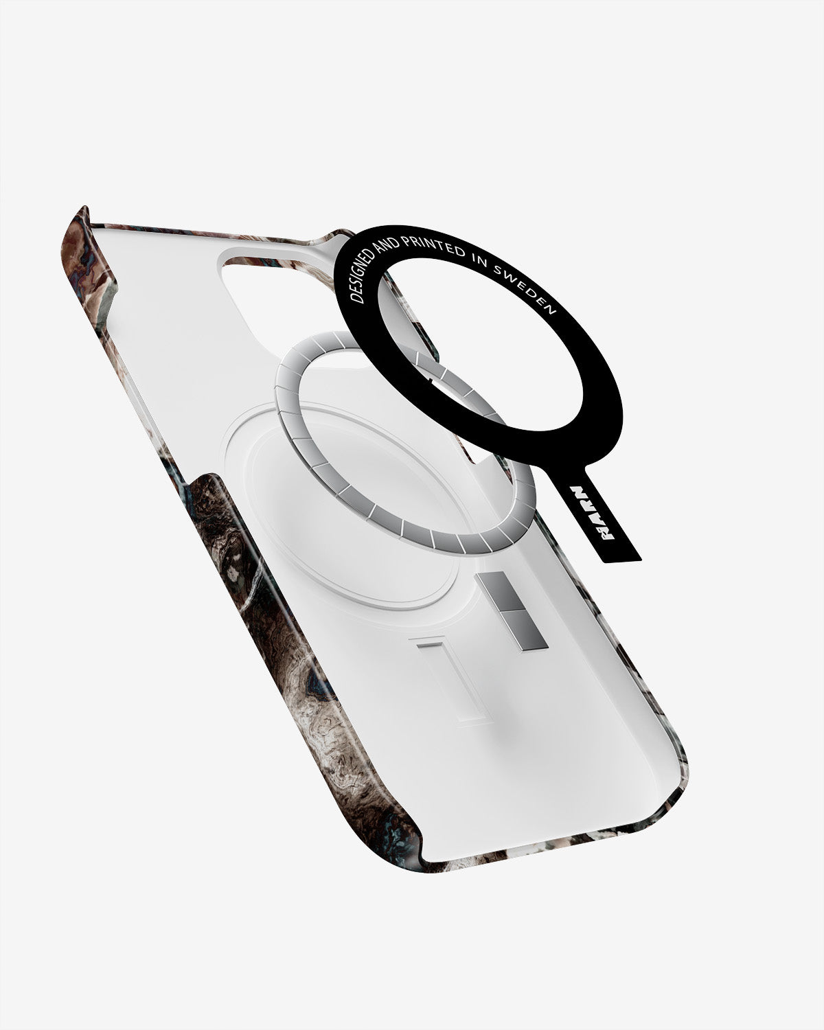iPhone 13 Slim Case - Marble Brown - View 2